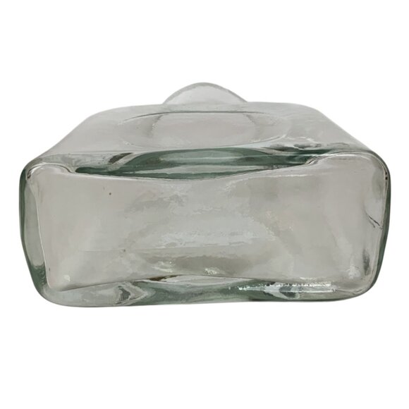 Blenko Glass 384 Crystal Double Spout Water Pitcher Carafe Decanter Mid Century - Picture 6 of 6